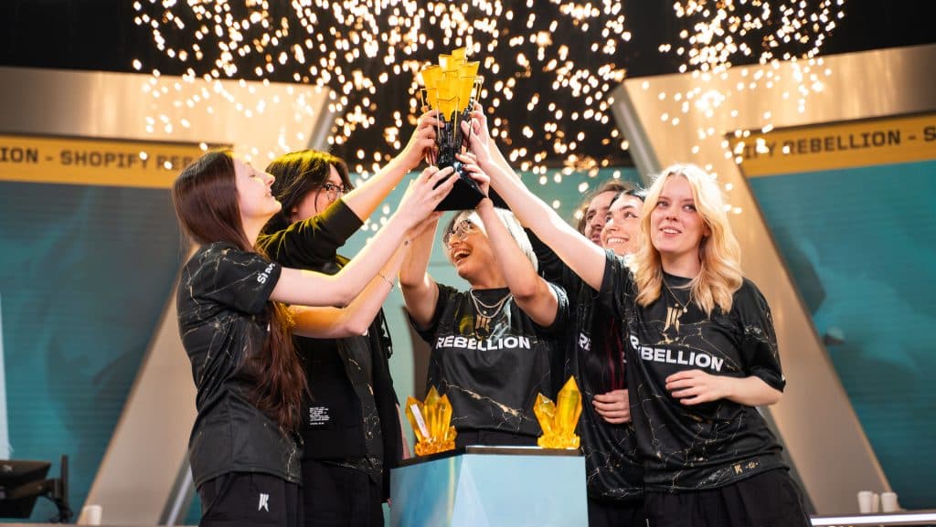 Shopify Rebellion become two-time VALORANT Game Changers Champions