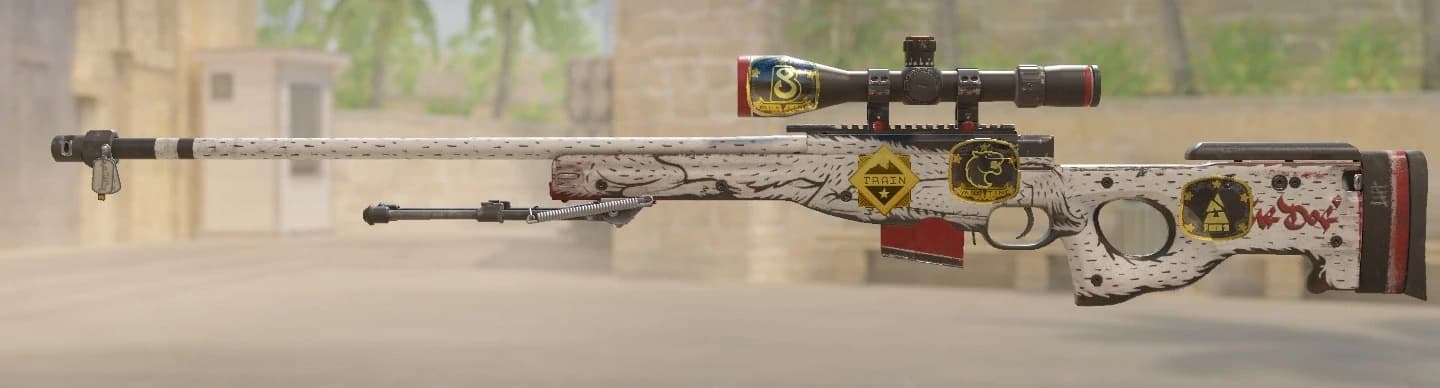 Souvenir AWP | LongDog from Train 2025 Collection Unboxed from Austin Major 2025 game between FURIA and B8