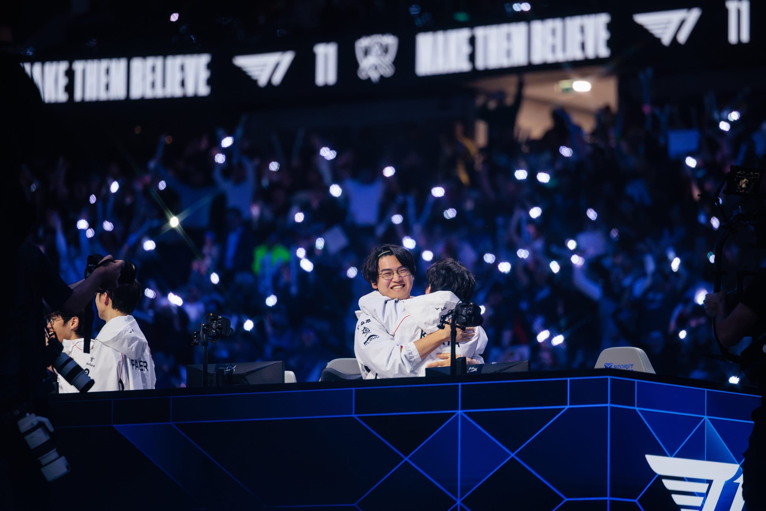 T1 Gumayusi and Keria