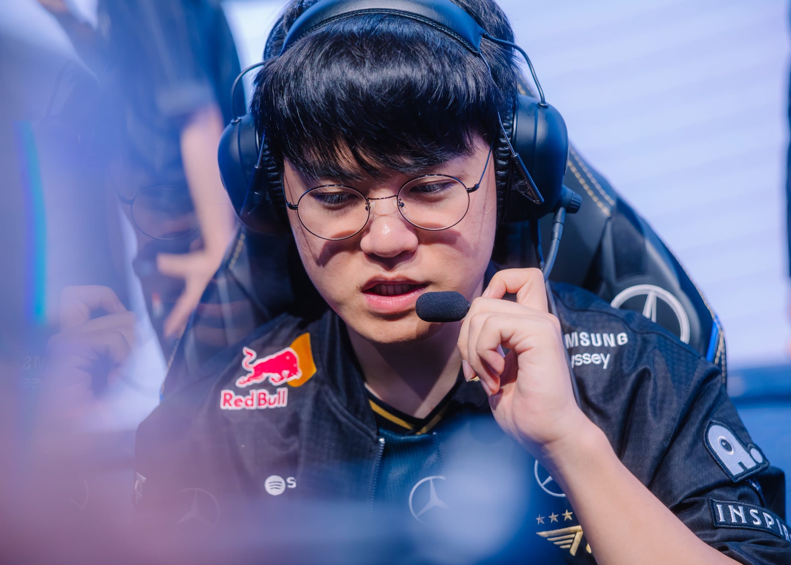 T1 Gumayusi: "We struggled a lot making it out of the Swiss Stage"