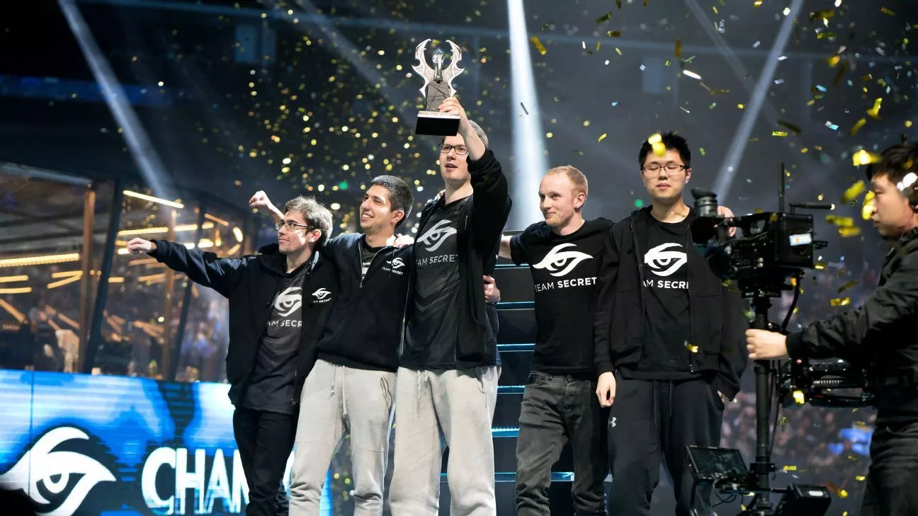 Team Secret in 2016