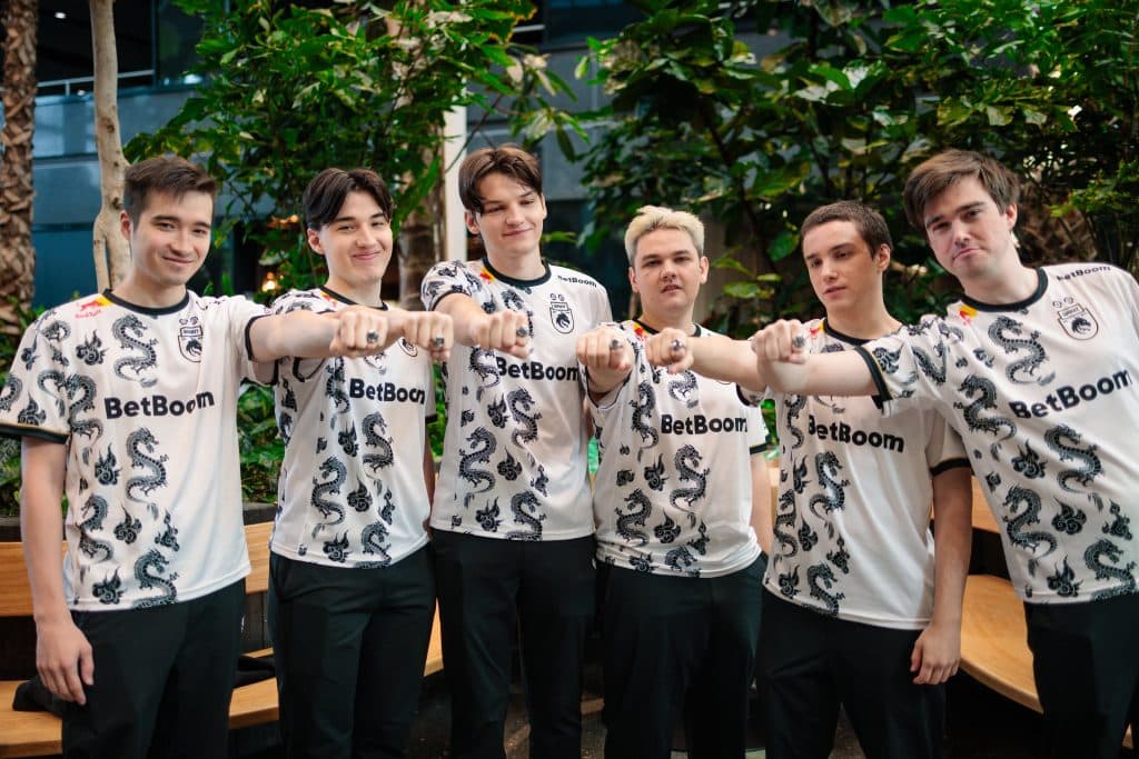 Team Spirit TI rings.