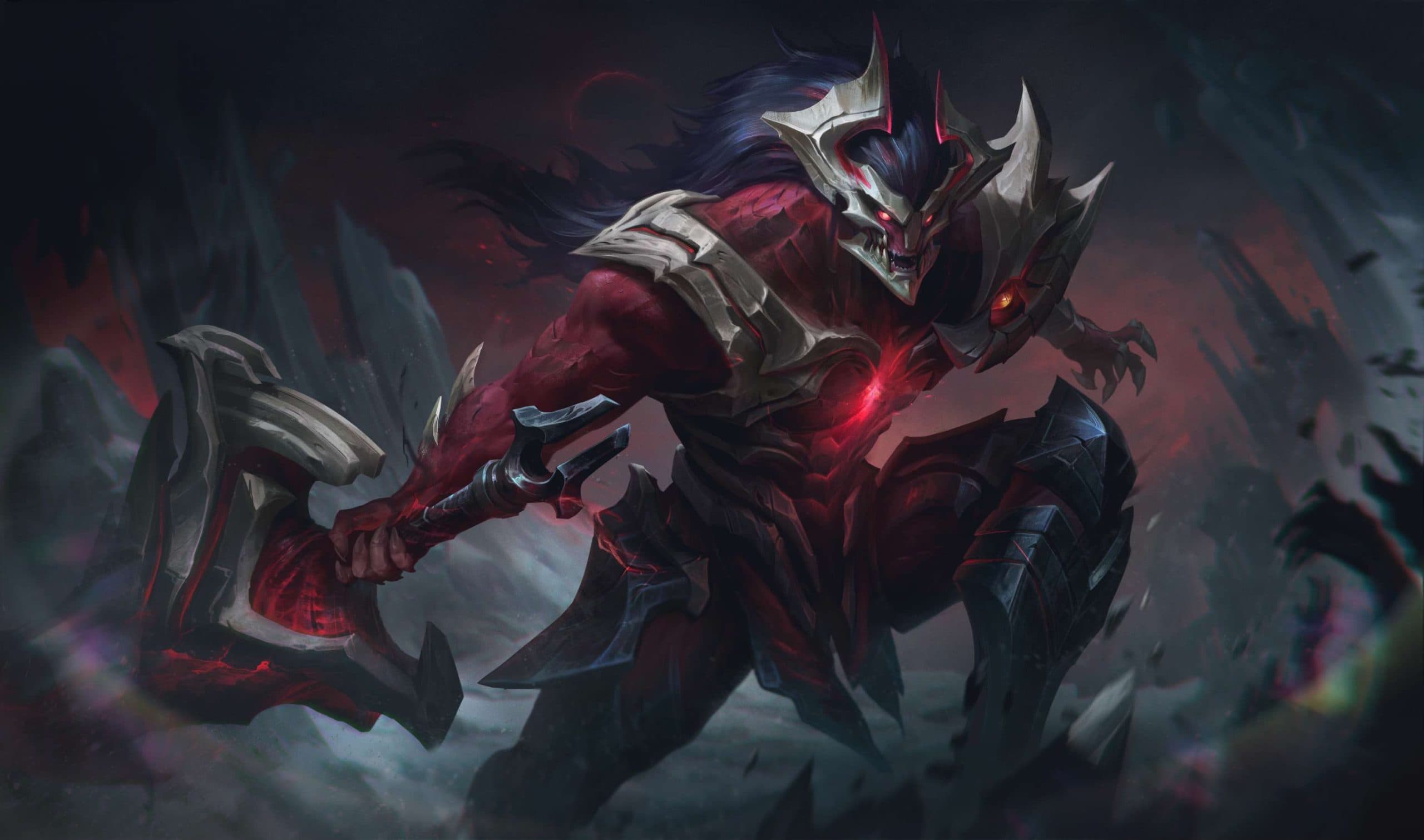 Visions of the Fallen Tryndamere skin league of legends