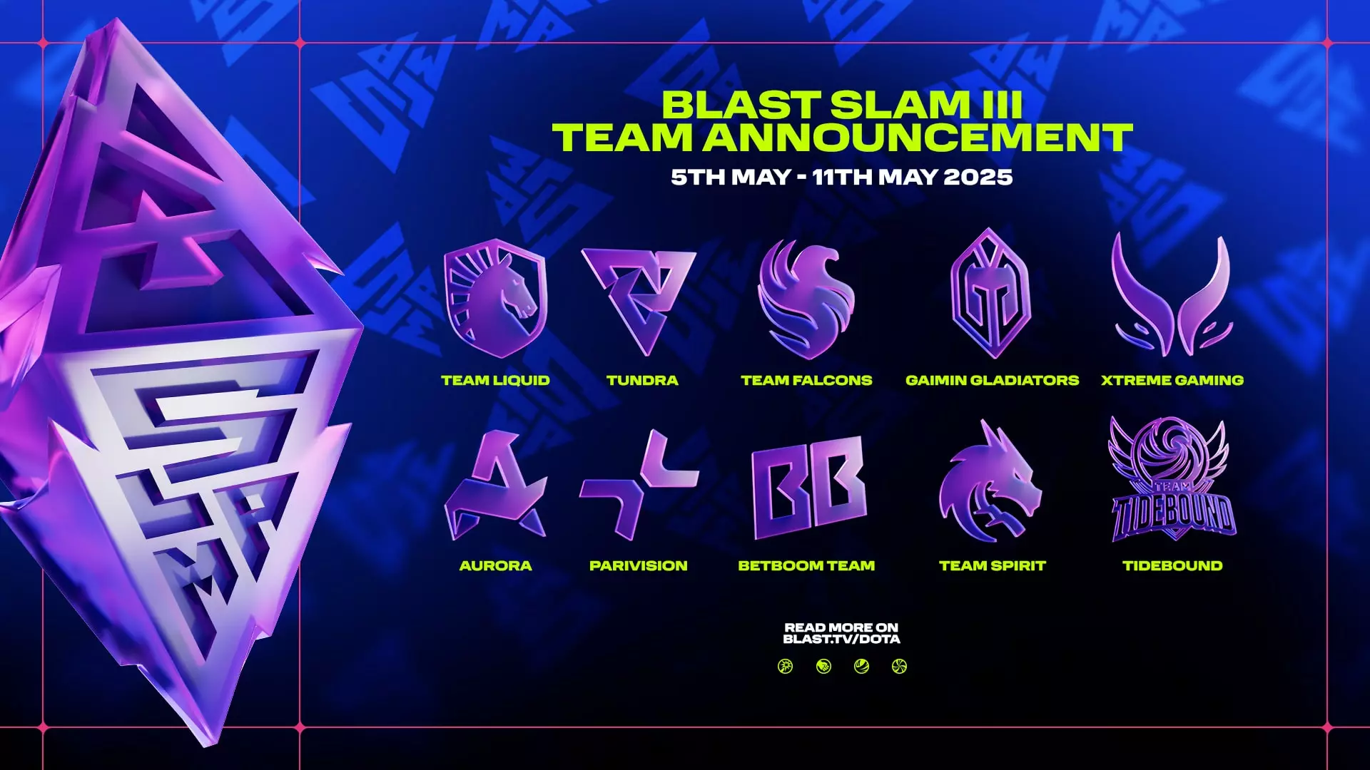BLAST Slam III is very focused on Europe.