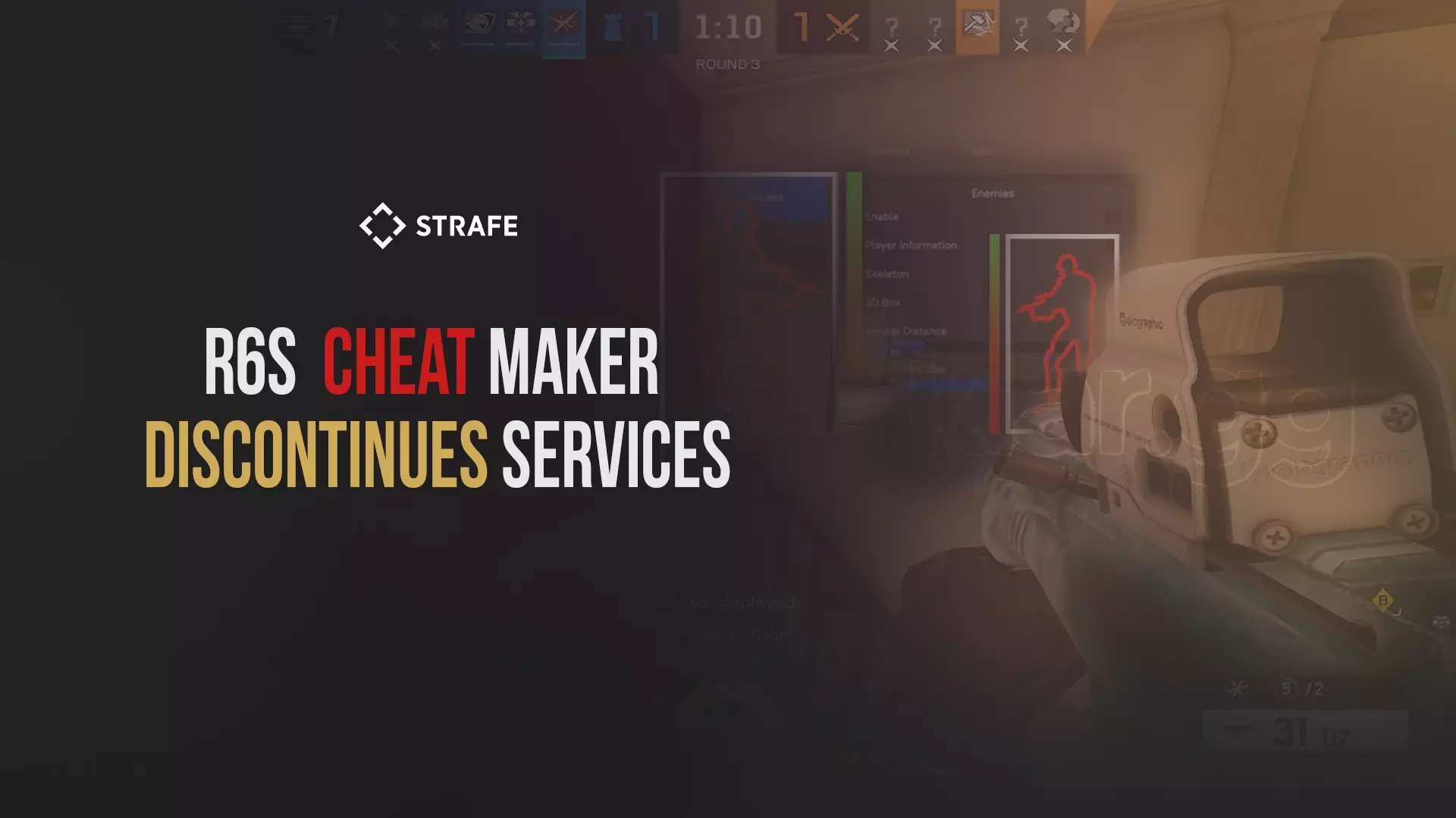 Prominent Rainbow Six Siege Cheat Designer Permanently Ceases Services