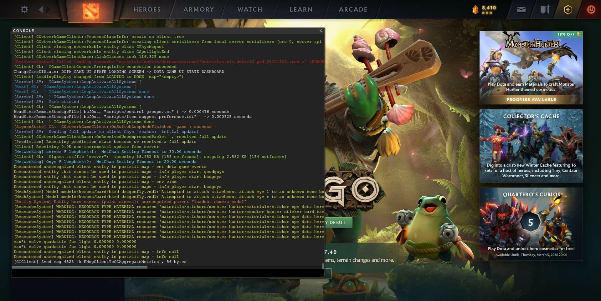 The Dota 2 console is a very powerful tool on the right hands.