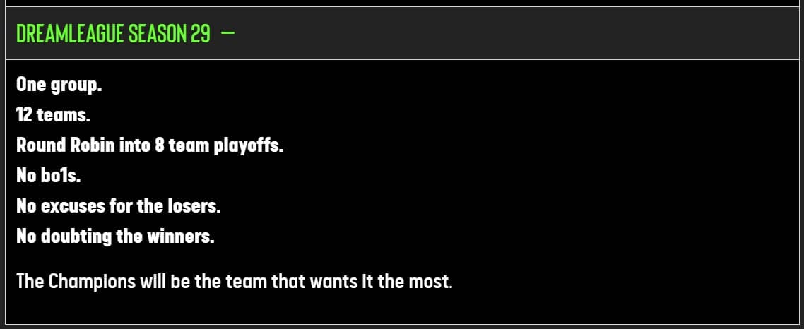 We will see how ESL changes things around but this seems pretty ordinary.