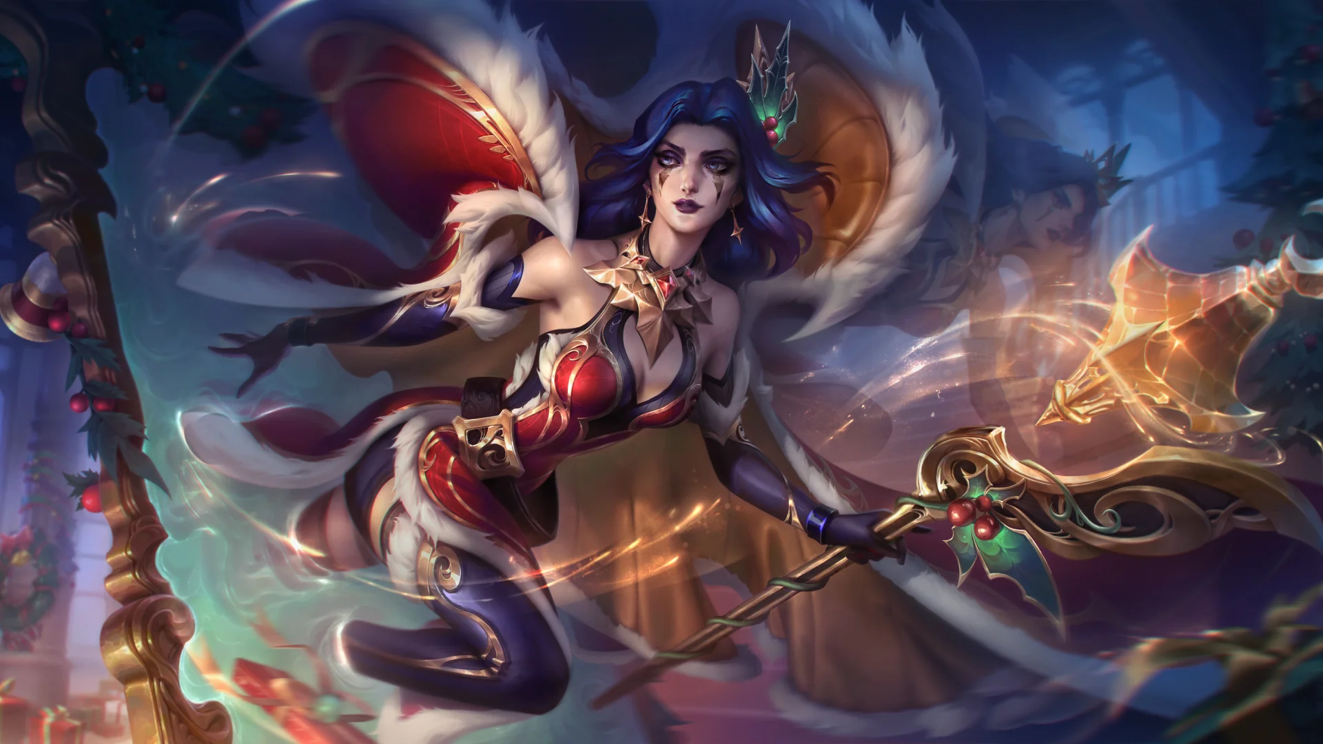 mistletoe leblanc splash art