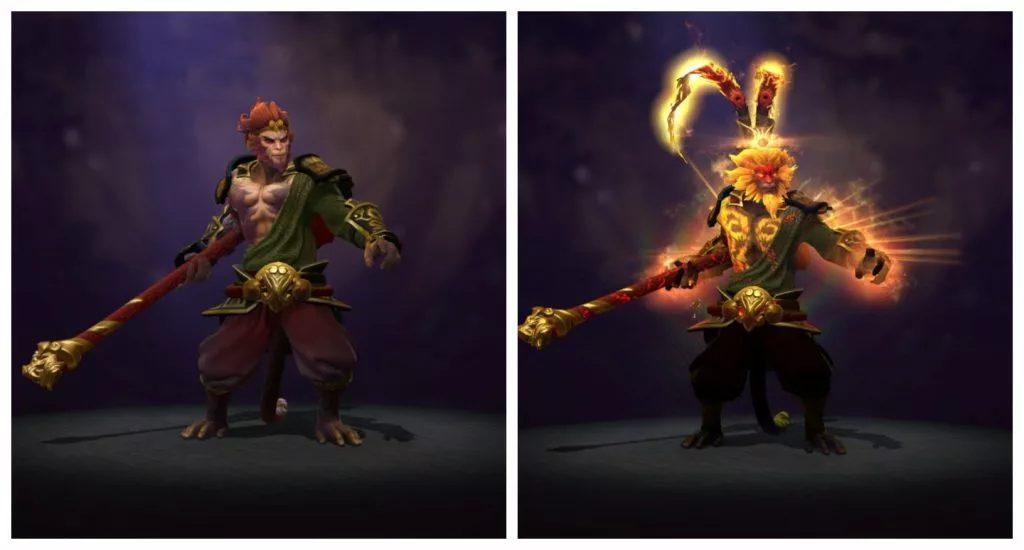 Monkey King is a good example of the extent of arcana alterations.