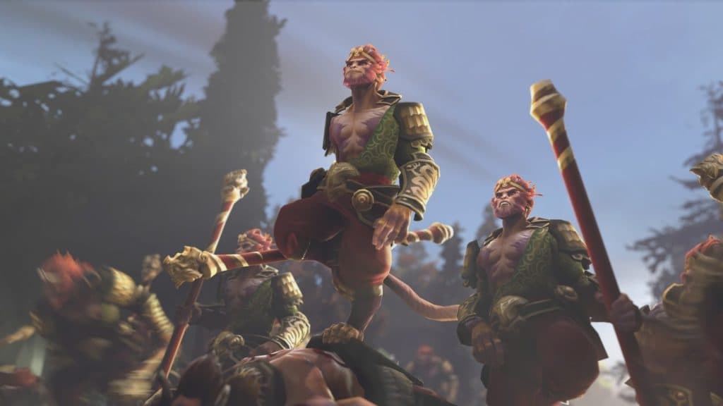 Monkey King is the great hero that we don't see a lot in Dota 2 these days.