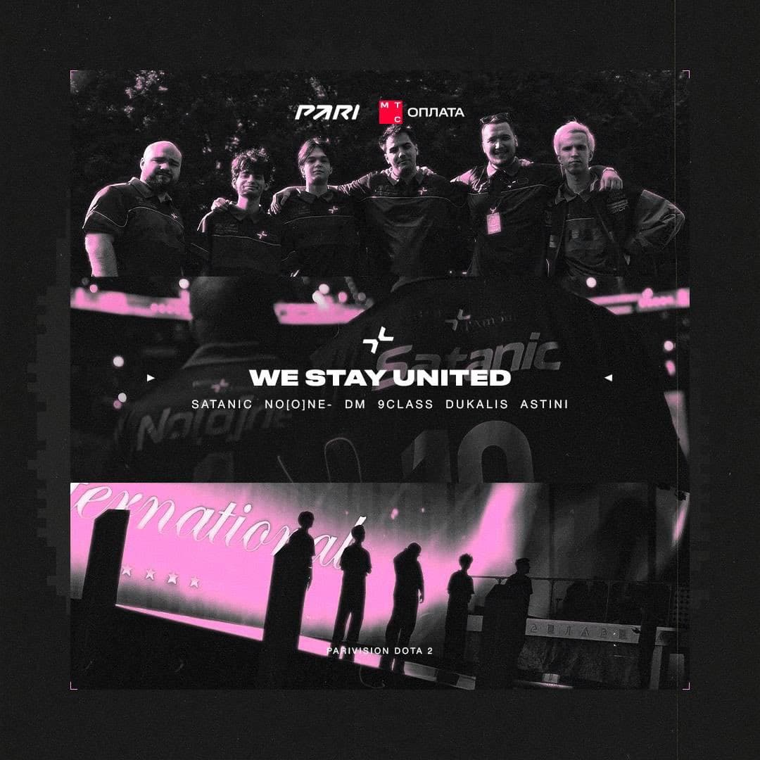 PARIVISION announced they will stick together.