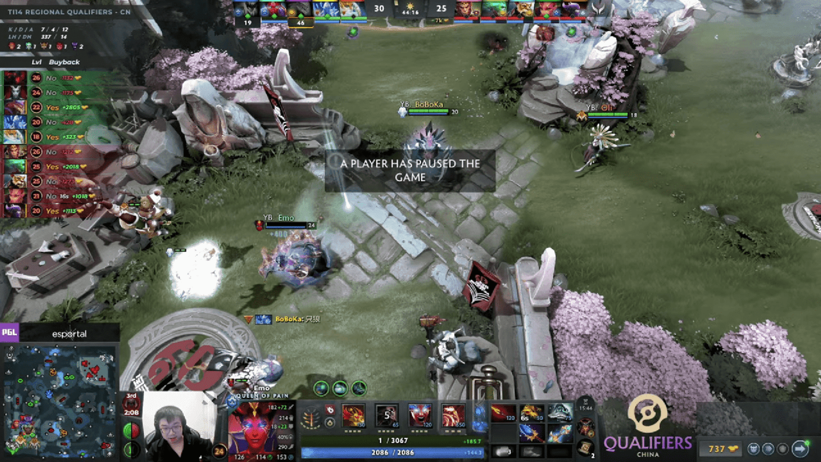 Queen of Pain was reborn but Yakult Brothers could not cash this in.