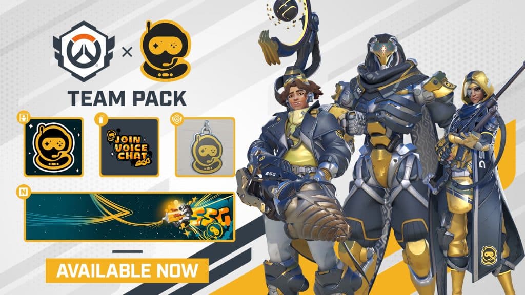 Overwatch 2 Launches New Team Skins and Legendary Radiant Angel Mercy Skin