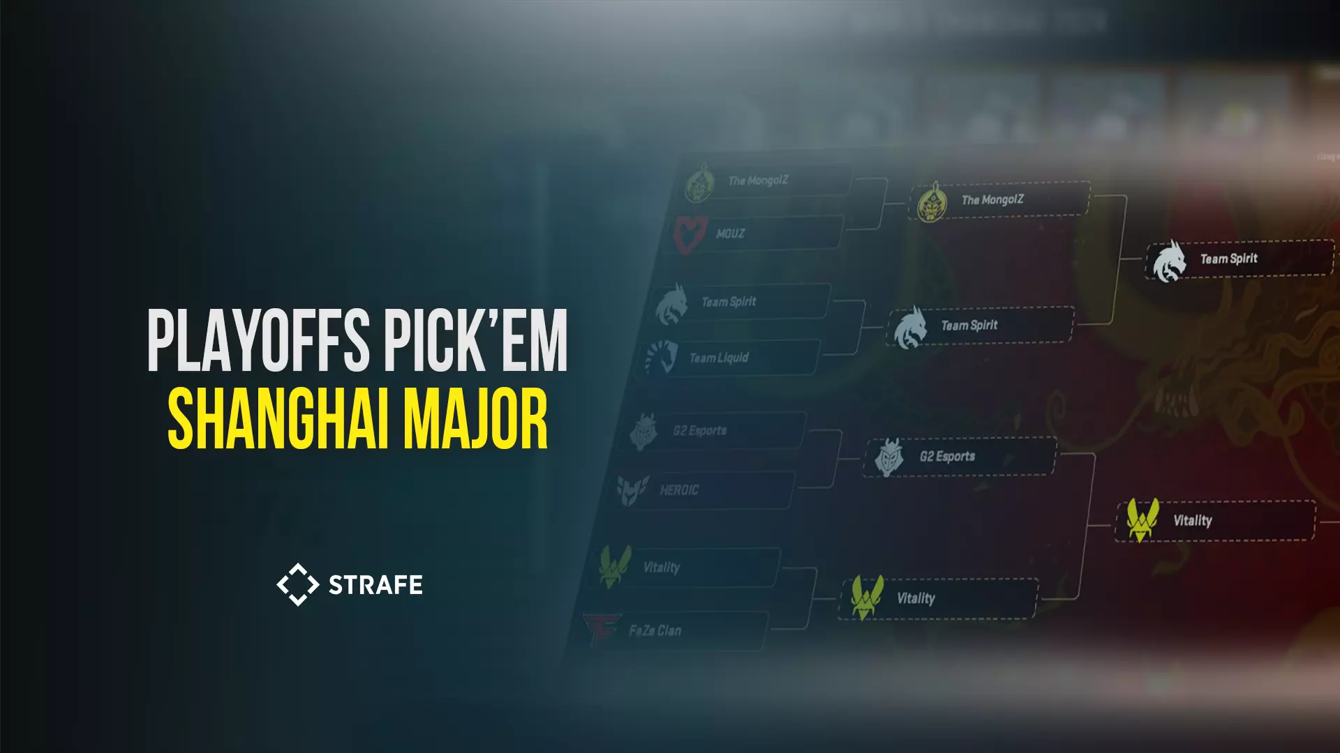Perfect World Shanghai Major 2024: Playoffs Pick'Em Guide