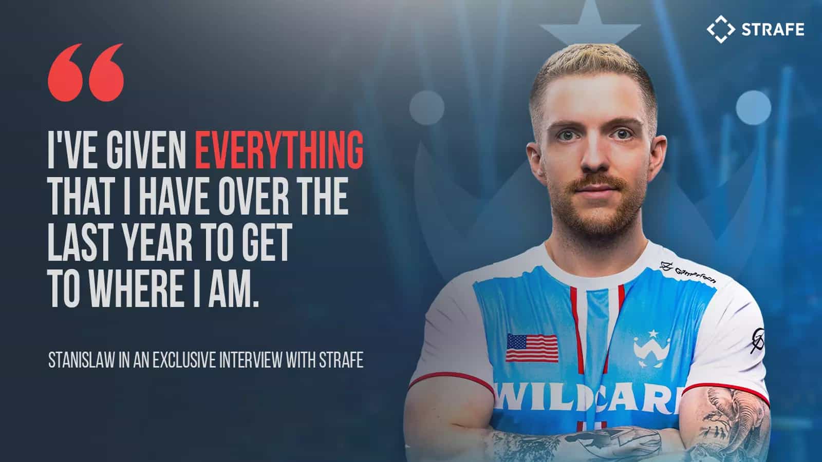 Wildcard Stanislaw speaks on qualifying for Major after 3 years