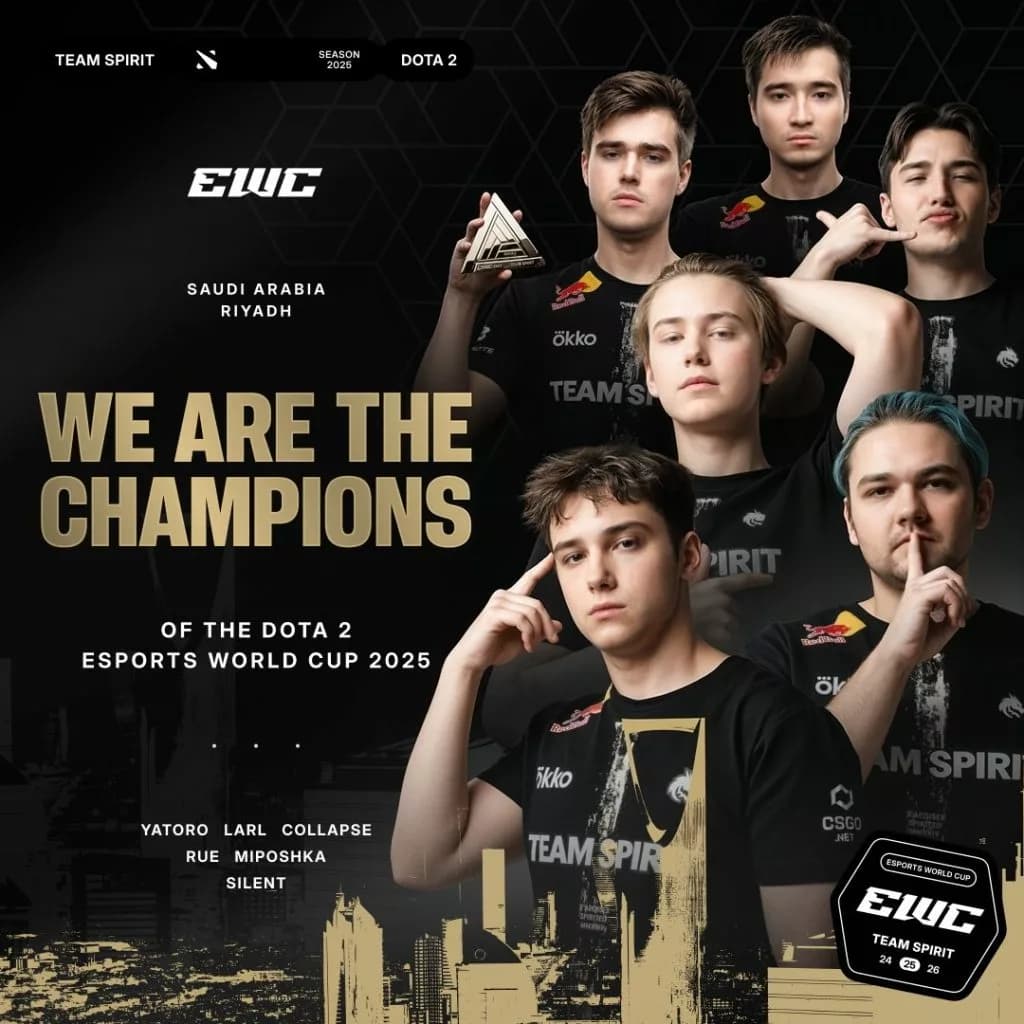 Team Spirit is back and got the first premium tournament in 2025.